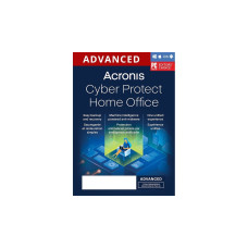Acronis Cyber Protect Home Office Advanced voor 3 PC's of Mac's voor 1 jaar met 250 GB cloudopslag