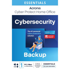 Acronis Cyber Protect Home Office Essential voor 1 PC of Mac voor 1 jaar