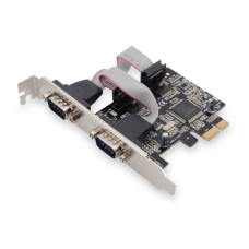 Digitus PCIexpress I/O kaart 2x serieel