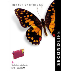 SecondLife compatible inktcartridge Epson 502XL magenta