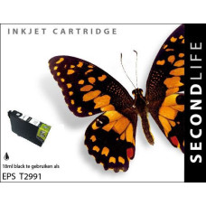 SecondLife compatible inktcartridge Epson 29XL T2991zwart