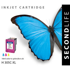 SecondLife compatible inktcartridge HP nr.305XL kleur (3YM63AE)