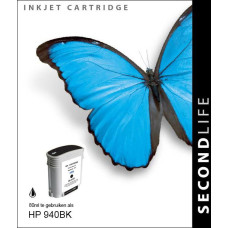 SecondLife compatible inktcartridge HP nr.940 zwart (C4906AE)