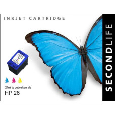 SecondLife compatible inktcartridge HP nr.28 kleur (C8728A)