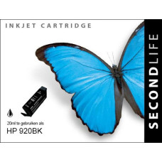 SecondLife compatible inktcartridge HP nr.920 zwart (CD971AE)