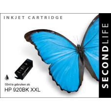 SecondLife compatible inktcartridge HP nr.920XL zwart (CD975AE)