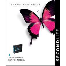 SecondLife compatible inktcartridge Canon PGi-2500XLC cyaan