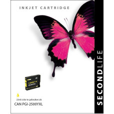 SecondLife compatible inktcartridge Canon PGi-2500XLY geel
